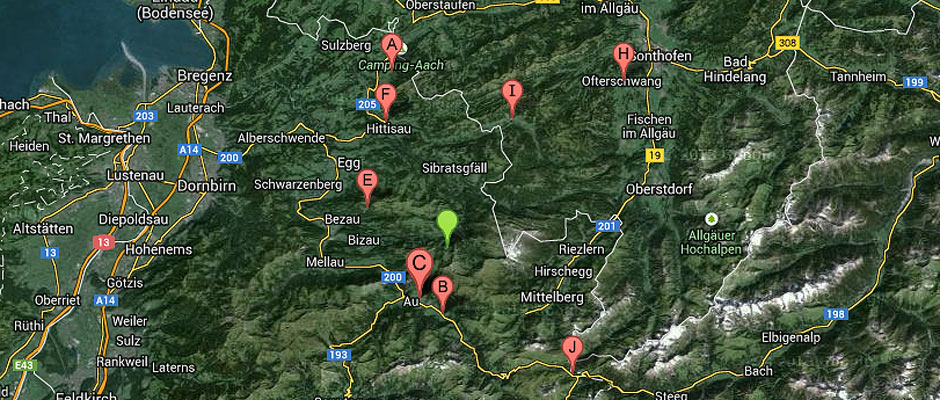 Sennereien im Bregenzerwald