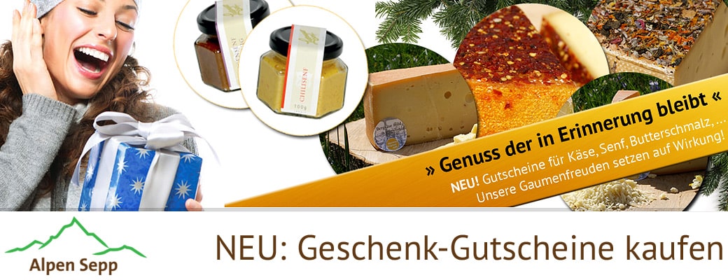 Online Shop Geschenk Gutscheine