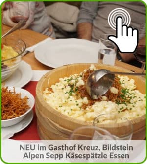 Zum Alpen Sepp Käsespätzle Essen