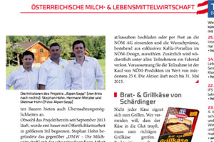 Milchwirtschaft berichtet zum Alpen Sepp
