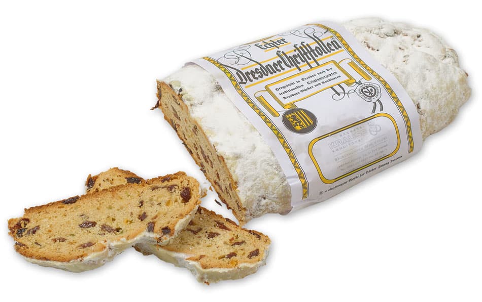 Original Dresdner Christstollen vom Alpen Sepp