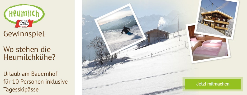 Gewinnspiel Urlaub am Bauernhof