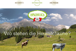 Heumilch Gewinnspiel - 1 Woche Urlaub am Bauernhof inklusive Tagesskipässe - Zillertal Arena 2 Wo stehen die Heumilch Kühe?