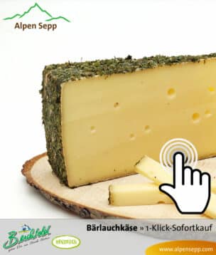 Bärlauchkäse Spezialität Sofortkauf