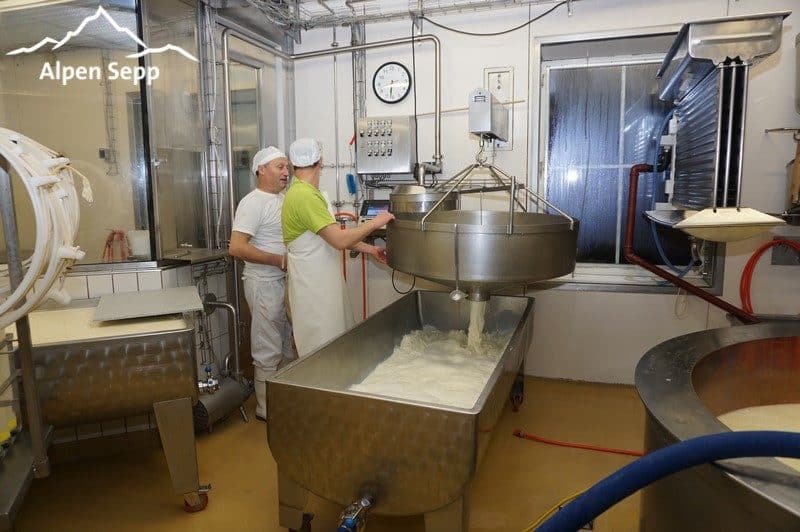 Heumilch Verwiegung