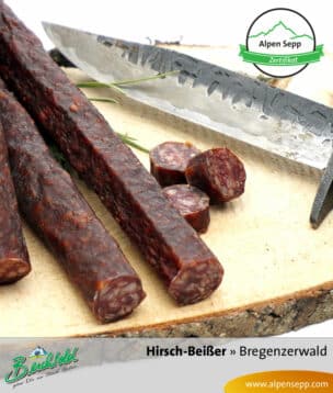 Hirsch Beisser Wurst