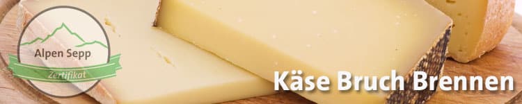 Käse Bruch brennen im Käse Wiki vom Alpen Sepp