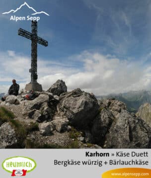 Käse-Duett Komposition Karhorn
