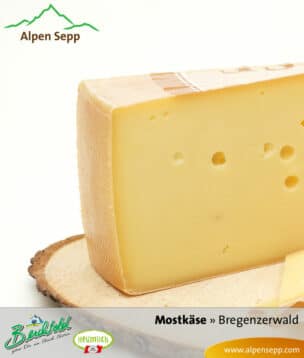 Heumilch Mostkäse