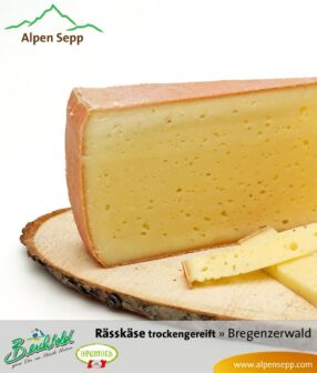 Heumilch Rässkäse trockengereift