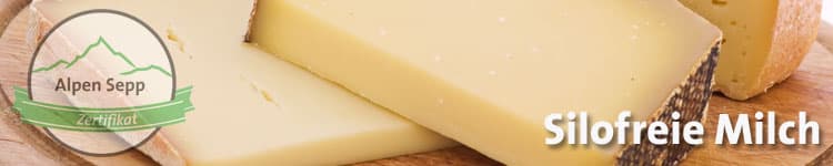 Silofreie Milch im Käsewiki vom Alpen Sepp