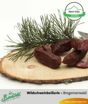 Wildschwein Beißerle Wurst
