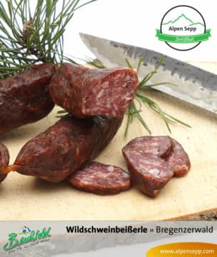 Wildschwein Beißerle Wurst