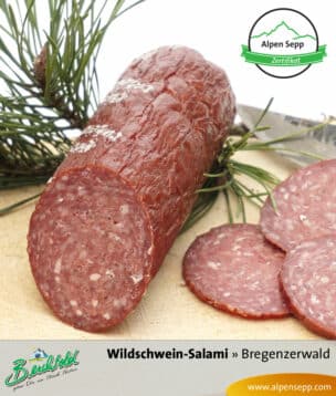 Wildschwein Salami