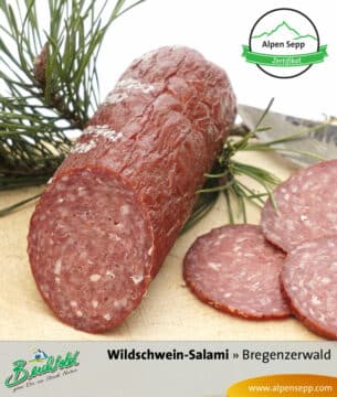 Wildschwein Salami