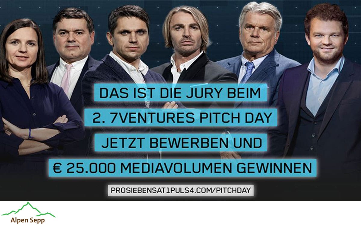 Anmeldung zweiter 7ventures Pitch Day in Wien