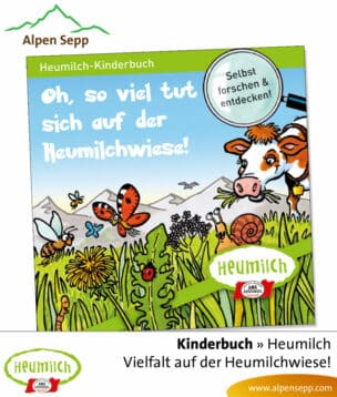 Heumilch Kinderbuch: So viel tut sich auf der Heumilchwiese