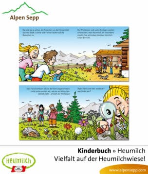 Heumilch Kinderbuch: So viel tut sich auf der Heumilchwiese