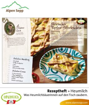 Heumilch Rezeptheft: Was Heumilchbäuerinnen auf den Tisch zaubern
