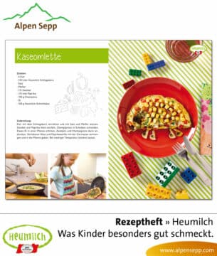 Rezeptheft Heumilch: Was Kindern besonders gut schmeckt