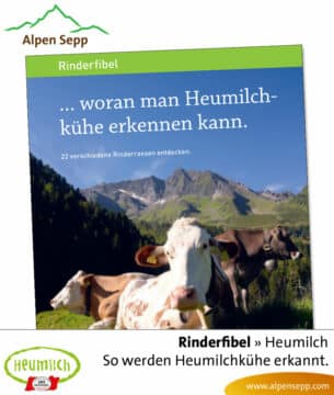 Fibel - Lesebuch: Woran man Heumilchkühe erkennen kann