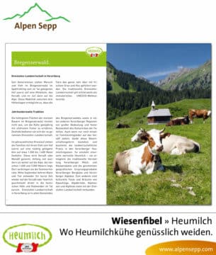 Fibel - Lesebuch: Wo Heumilchkühe genüsslich grasen