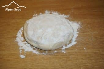 Pizzateig fertig