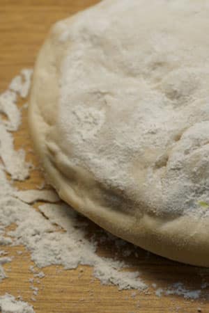 Pizzateig Poolish fertig für den Einsatz