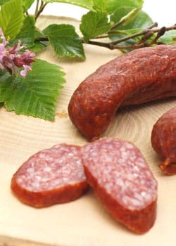 100% BIO Rindfleisch Kaminwurzen