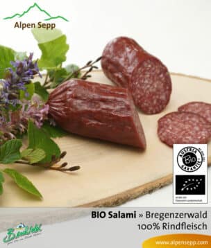 100% BIO Rind Salami