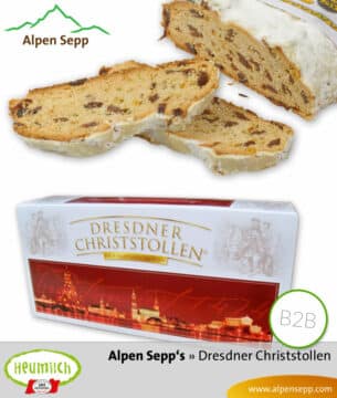 Dresdner Christstollen @Business vom Alpen Sepp