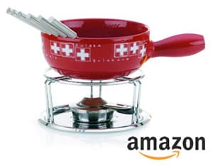 Käsefondue Set aus Keramik auf amazon