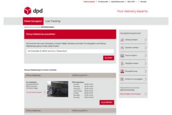 DPD Predict Abholung beim Paketshop fixieren