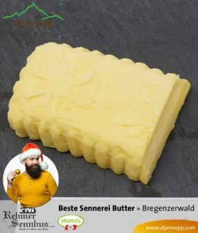 Beste Sennereibutter aus Heumilch im Weihnachtsset