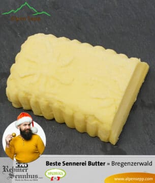 Beste Sennereibutter aus Heumilch im Weihnachtsset