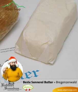 Beste Sennereibutter aus Heumilch im Weihnachtsset