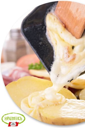 Raclette Alpenkäse aus Heumilch