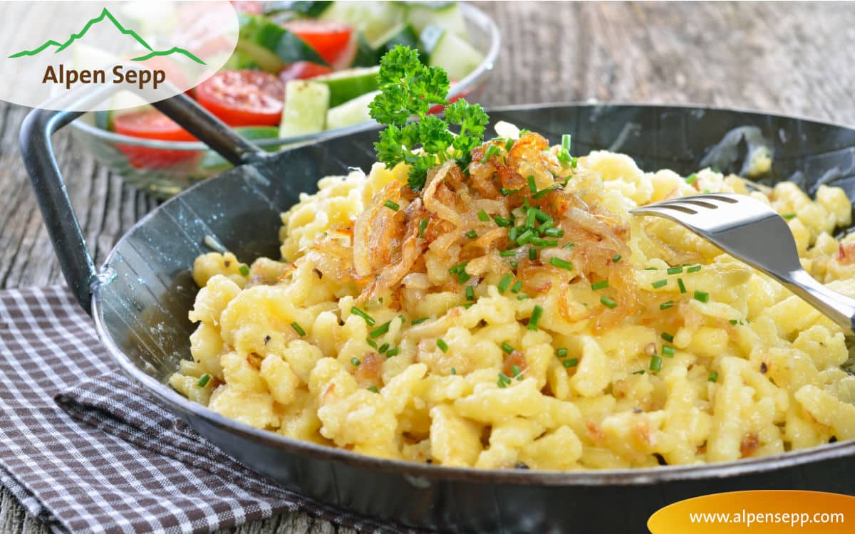 Rezept für Käsespätzle vom ARD Buffet