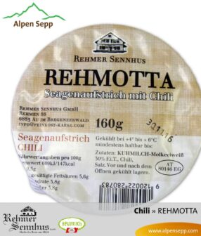 Rehmotta Brotaufstrich Chili