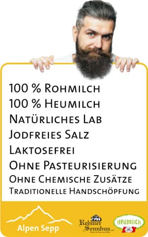 Vorteile von Alpenkäse vom Alpen Sepp
