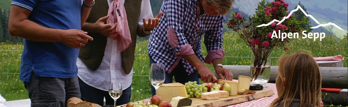 Käse und Wein - Alpen Sepp für Heurigen und Winzer
