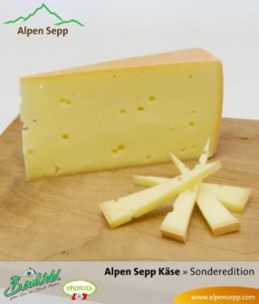 Käse Sonderedition „ALPEN SEPP“