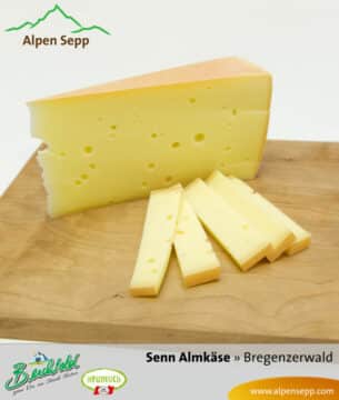 Senn Almkäse aus 100 % Heumilch aus dem Bregenzerwald