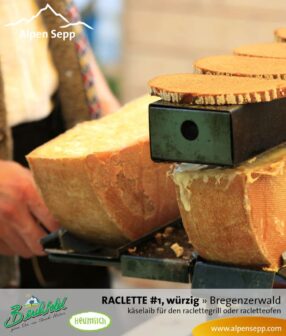 Raclette #1 würziger Käselaib für den Raclettegrill