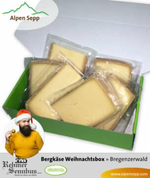 Rehmer Bergkäse Weihnachtsbox