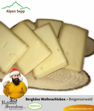 Rehmer Bergkäse Weihnachtsbox