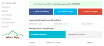 KKRP Empfehlungsprogramm Alpen Sepp