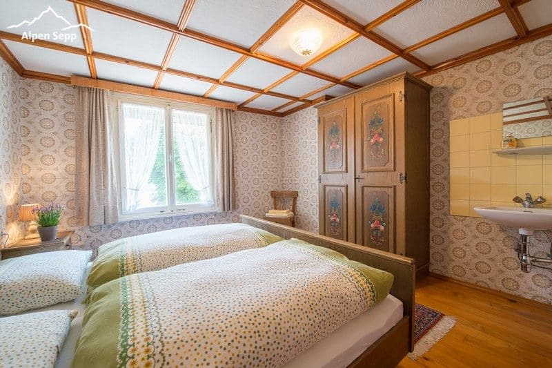 Gasthof Kreuz Bildstein Zimmer Bett