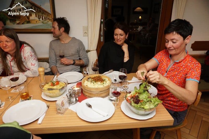 Käsespätzle Testessen Gasthaus Kreuz Bildstein
