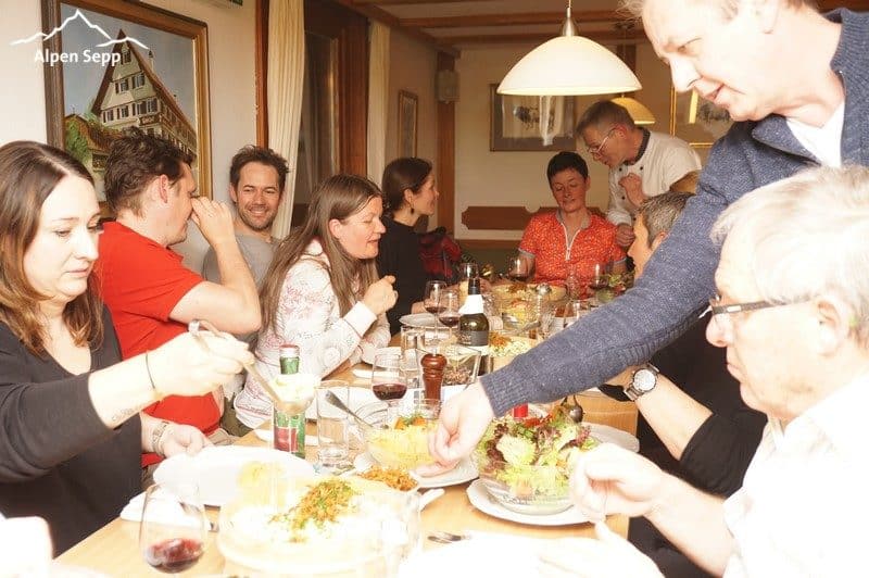 Käsespätzle Gasthaus Kreuz Bildstein Testabend